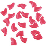 20pcs Soft Silicone Pet Cat Nail Caps Paw Protector Cat Nail Cover