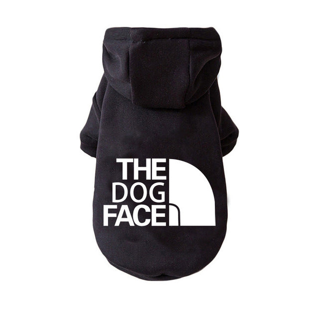 Autumn Winter Pet Oversized Dog Clothes Hoodie Coat Pullover Casual Wear Thickened Warm Sweater