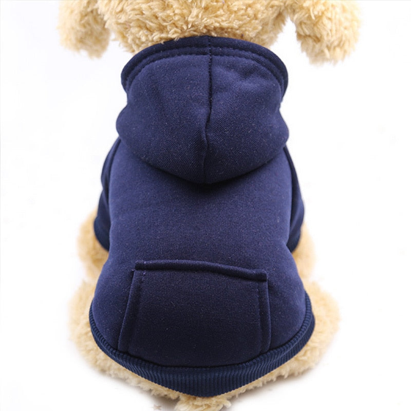 Dogs Pet Hoodies Clothes Warm Clothing Coat Outfit