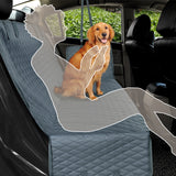Pet Dog Travel Car Seat Cover Waterproof Carrier Hammock Car Rear Seat Protector Mat