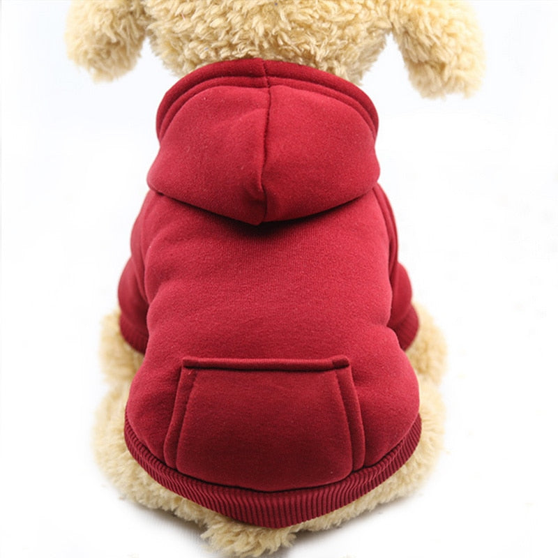 Dogs Pet Hoodies Clothes Warm Clothing Coat Outfit