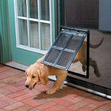 Lockable Plastic Pet Dog Cat Screen Window Security Flap Gates