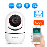 3MP IP Smart Indoor WiFi Camera Automatic Tracking Baby Pet Monitor