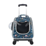 Dogs Large Space Trolley Travel Bag Pet Suitcase Stroller Cat Carrier Bag