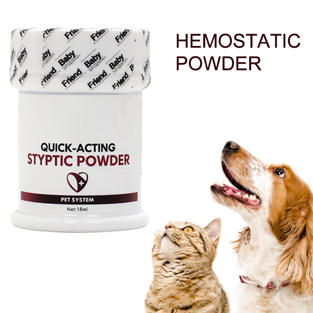 Pet Dog Cat Bird Styptic Stop Bleeding Powder Anti-iammatory Traumatic Hemostatic