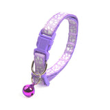 Colorful Personalized Cute Pet Dog Cat Bell Collar Adjustable Buckle