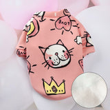 Sweet Pet Cats Clothes Winter Warm Costume Hoodie Sweater Small Dogs Clothing