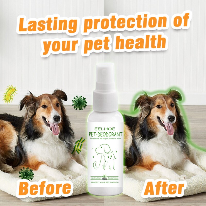 Pet Dogs Cats Deodorant Removing Odor Perfumes Spray