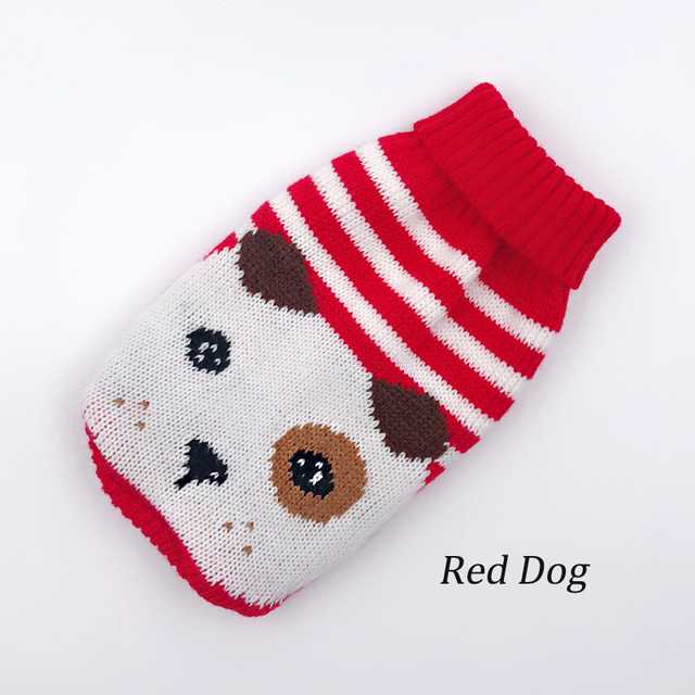 XS-L Cat Dog Sweater Pullover Winter Clothes Puppy Jacket Pet Clothing