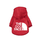 Autumn Winter Pet Medium Dog Clothes Hoodie Coat Pullover Casual Wear Thickened Warm Sweater