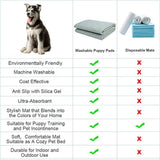 Washable Dog Cat Pet Diaper Reusable changing mat Urinal Car Sofa Seat Cover