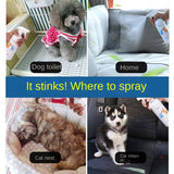 Dry Dog Cat Pet Odor Eliminator No Rinse Natural Shampoo