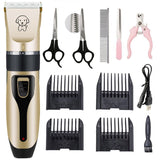 Pet Cat Dog Rabbit Hair Clippers Grooming Haircut Trimmer Shaver Set