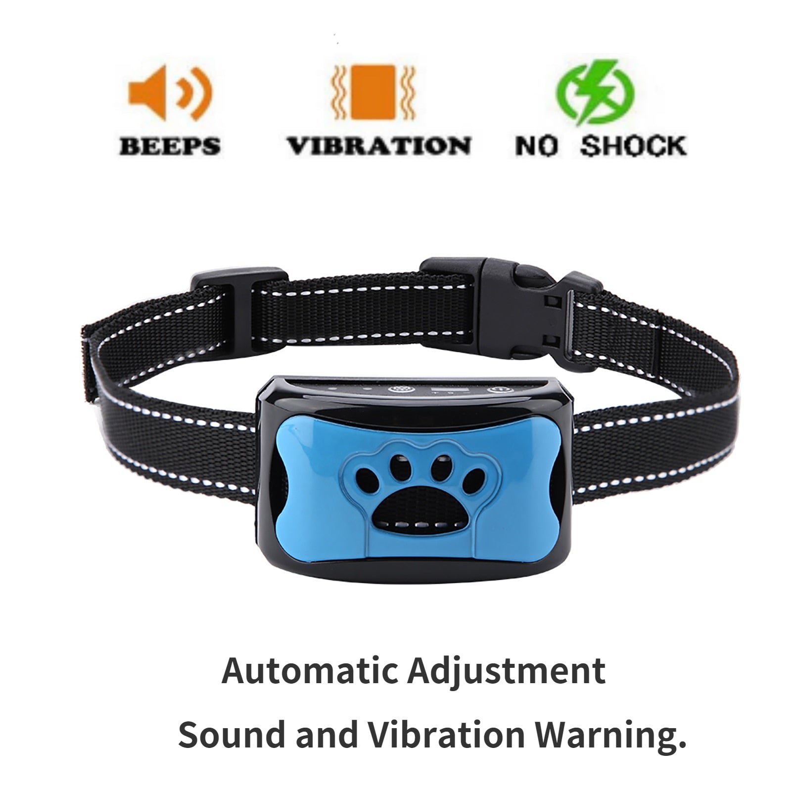 Pet Dog Anti Barking Device USB Electric Ultrasonic Stop Barking Training Collar
