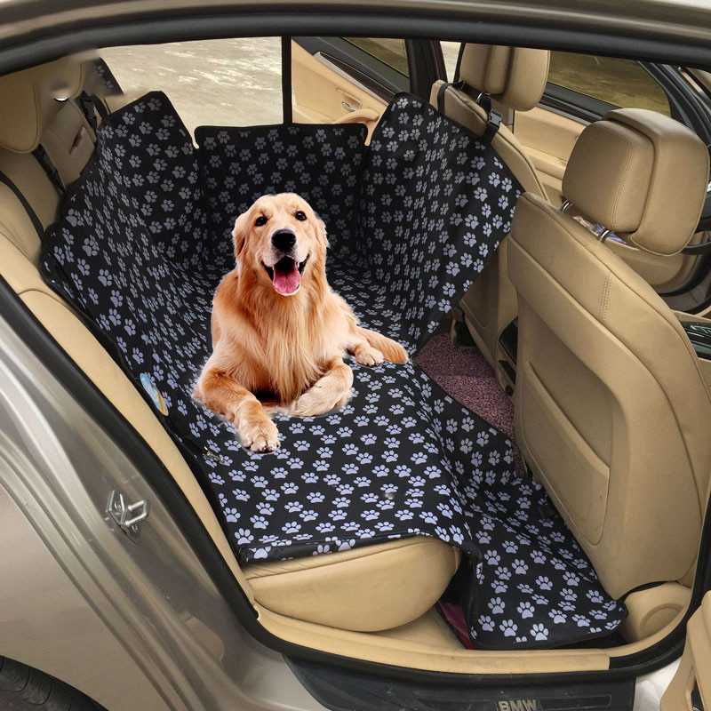 Dog Kennel Carriers Waterproof Rear Back Pet Car Seat Cover Mats Hammock Protector