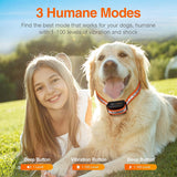 1000m Electric Dog Training Collar Light Waterproof Rechargeable Pet Anti Bark Control