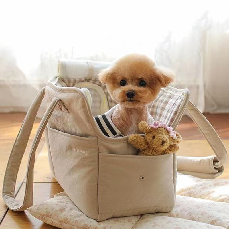 Dog Breathable Portable Bag Pet Carrier Purses One-shoulder HandBag 5KG Load