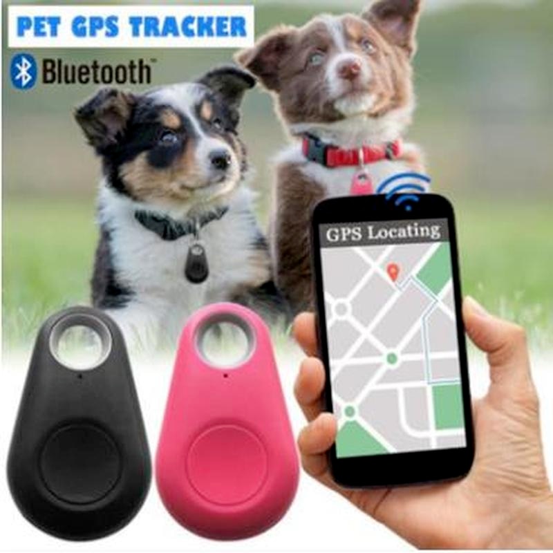 Pet Dog Cat Smart GPS Tracker Mini Anti-Lost Bluetooth Locator Tracer