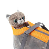 Cat Dog Pet Bag Fashion Breathable Mesh Surface Single Shoulder Bag Travel Cage