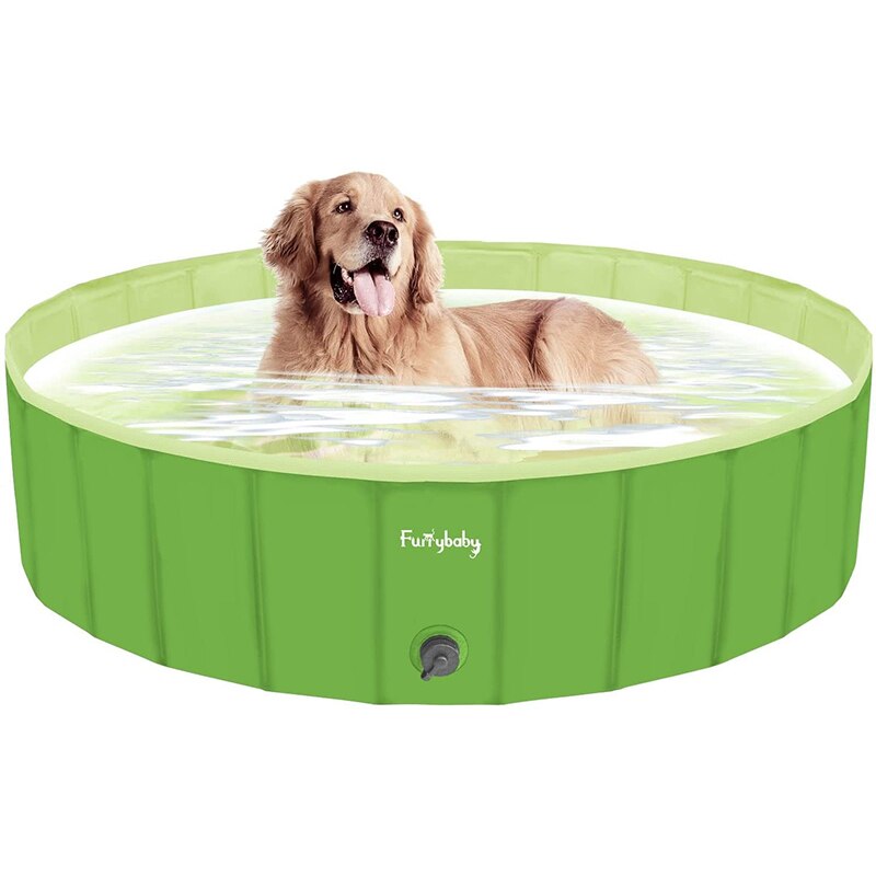 Foldable Dog Cat Pet Pool Bath Swimming Tub Outdoor Indoor Bathing Pool