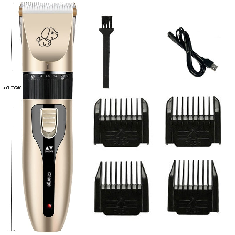 Dog Cat Hair Clipper pet Hair Trimmer Grooming Electric Shaver Set