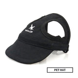 Pet Ear Holes Hat Dog Sun Protection Adjustable Buckle Design Sport Baseball Cap
